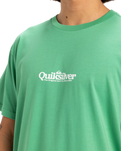 The Quiksilver Mens Fineline T-Shirt in Green Spruce