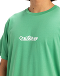 The Quiksilver Mens Fineline T-Shirt in Green Spruce
