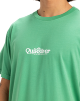 The Quiksilver Mens Fineline T-Shirt in Green Spruce