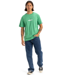 The Quiksilver Mens Fineline T-Shirt in Green Spruce