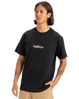 The Quiksilver Mens Fineline T-Shirt in Black