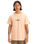 The Quiksilver Mens Fineline T-Shirt in Peach Parfait