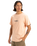The Quiksilver Mens Fineline T-Shirt in Peach Parfait