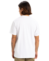 The Quiksilver Mens Fineline T-Shirt in White
