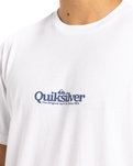 The Quiksilver Mens Fineline T-Shirt in White