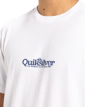 The Quiksilver Mens Fineline T-Shirt in White