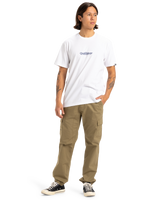 The Quiksilver Mens Fineline T-Shirt in White