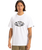 The Quiksilver Mens Locked Up T-Shirt in White
