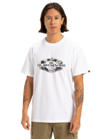 The Quiksilver Mens Locked Up T-Shirt in White