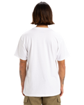 The Quiksilver Mens Locked Up T-Shirt in White