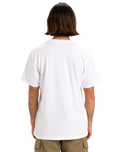 The Quiksilver Mens Locked Up T-Shirt in White
