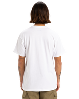 The Quiksilver Mens Locked Up T-Shirt in White