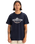 The Quiksilver Mens Typed Out T-Shirt in Dark Navy