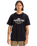 The Quiksilver Mens Typed Out T-Shirt in Black
