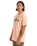 The Quiksilver Mens Typed Out T-Shirt in Peach Parfait