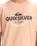The Quiksilver Mens Typed Out T-Shirt in Peach Parfait