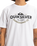 The Quiksilver Mens Typed Out T-Shirt in White