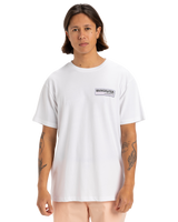 The Quiksilver Mens Palm Square T-Shirt in White