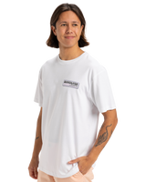 The Quiksilver Mens Palm Square T-Shirt in White