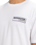 The Quiksilver Mens Palm Square T-Shirt in White
