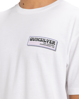 The Quiksilver Mens Palm Square T-Shirt in White