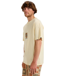 The Quiksilver Mens Bloomy T-Shirt in Summer Melon