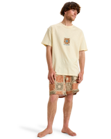 The Quiksilver Mens Bloomy T-Shirt in Summer Melon