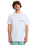 The Quiksilver Everyday Paradise T-Shirt in White | Available at Anns Cottage