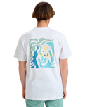 The Quiksilver Everyday Paradise T-Shirt in White | Available at Anns Cottage