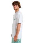 The Quiksilver Everyday Paradise T-Shirt in White | Available at Anns Cottage
