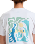 The Quiksilver Everyday Paradise T-Shirt in White | Available at Anns Cottage