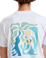 The Quiksilver Everyday Paradise T-Shirt in White | Available at Anns Cottage