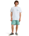 The Quiksilver Everyday Paradise T-Shirt in White | Available at Anns Cottage