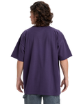 The Quiksilver Mens Mercury Double Up T-Shirt in Purple Velvet