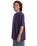 The Quiksilver Mens Mercury Double Up T-Shirt in Purple Velvet
