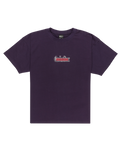 The Quiksilver Mens Mercury Double Up T-Shirt in Purple Velvet