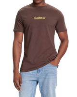 Fineline T-Shirt in Chocolate Brown