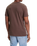 Fineline T-Shirt in Chocolate Brown