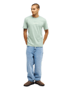 The Quiksilver Mens Fineline T-Shirt in Iceberg Green