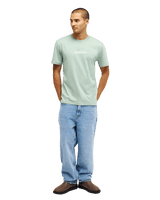 The Quiksilver Mens Fineline T-Shirt in Iceberg Green