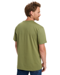 The Quiksilver Mens Fineline T-Shirt in Loden Green