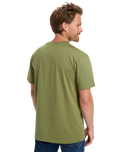 The Quiksilver Mens Fineline T-Shirt in Loden Green