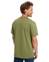 The Quiksilver Mens Fineline T-Shirt in Loden Green