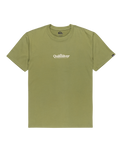The Quiksilver Mens Fineline T-Shirt in Loden Green
