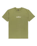 The Quiksilver Mens Fineline T-Shirt in Loden Green