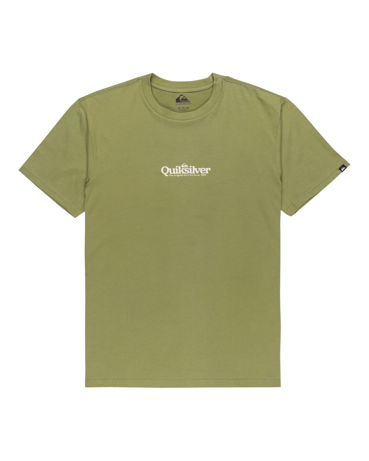 The Quiksilver Mens Fineline T-Shirt in Loden Green