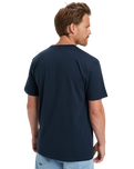 Fineline T-Shirt in Dark Navy