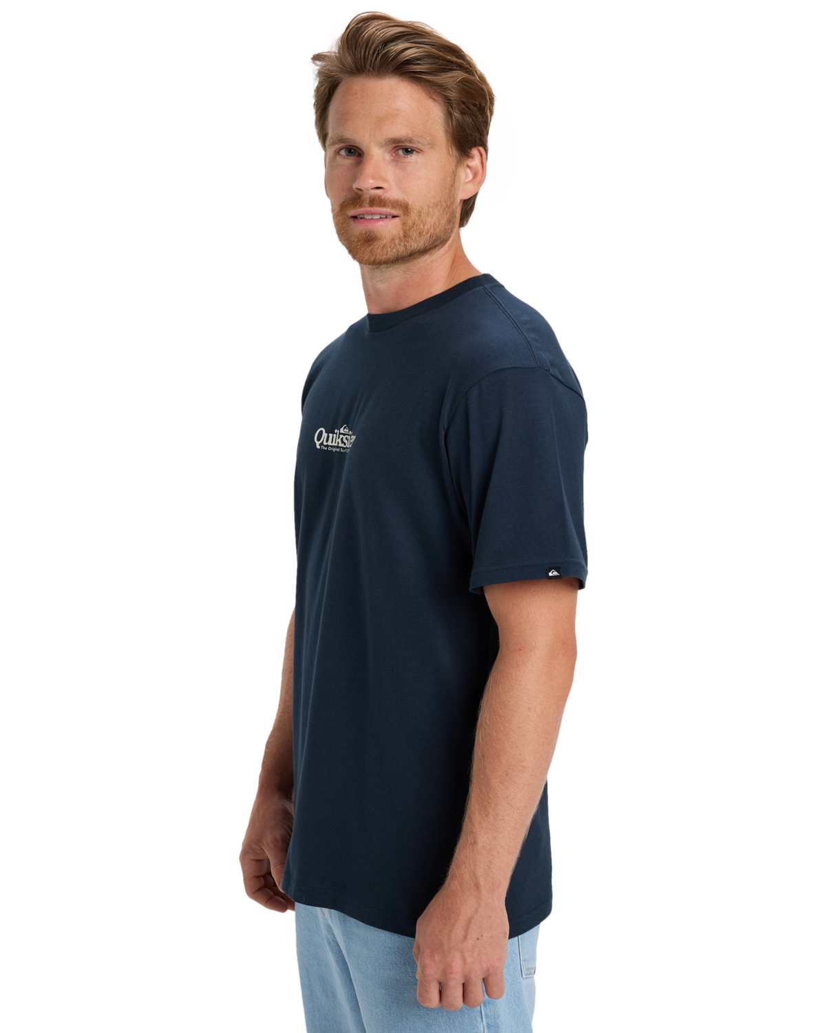 Fineline T-Shirt in Dark Navy