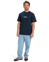 Fineline T-Shirt in Dark Navy