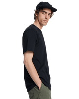 The Quiksilver Mens Fineline T-Shirt in Black